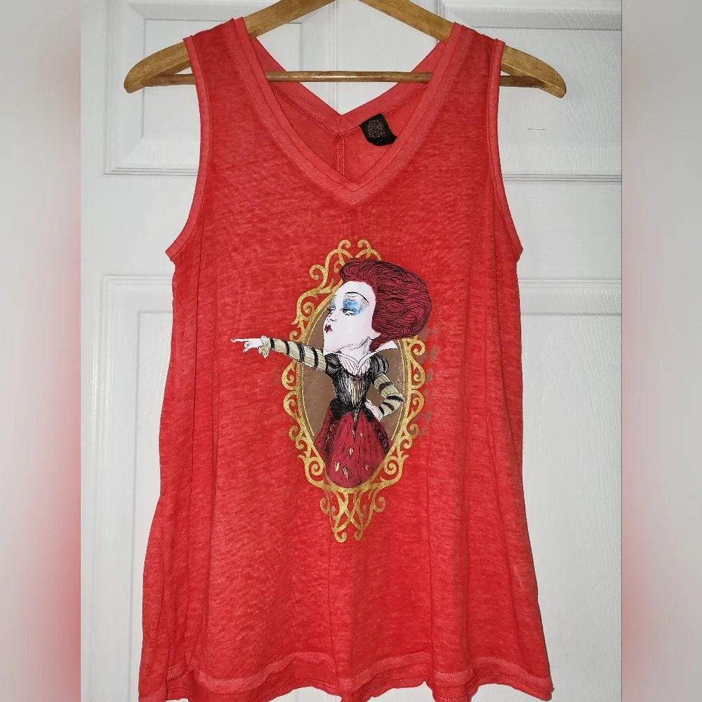 Disney Alice Through the Looking Glass Limited Edition Red Queen Tank Size Med